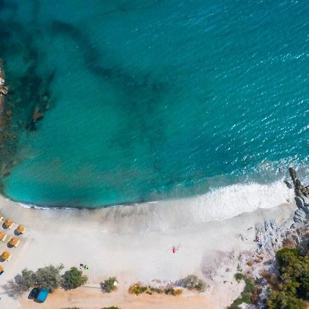 Aegean Beachfront Petriai Exterior photo