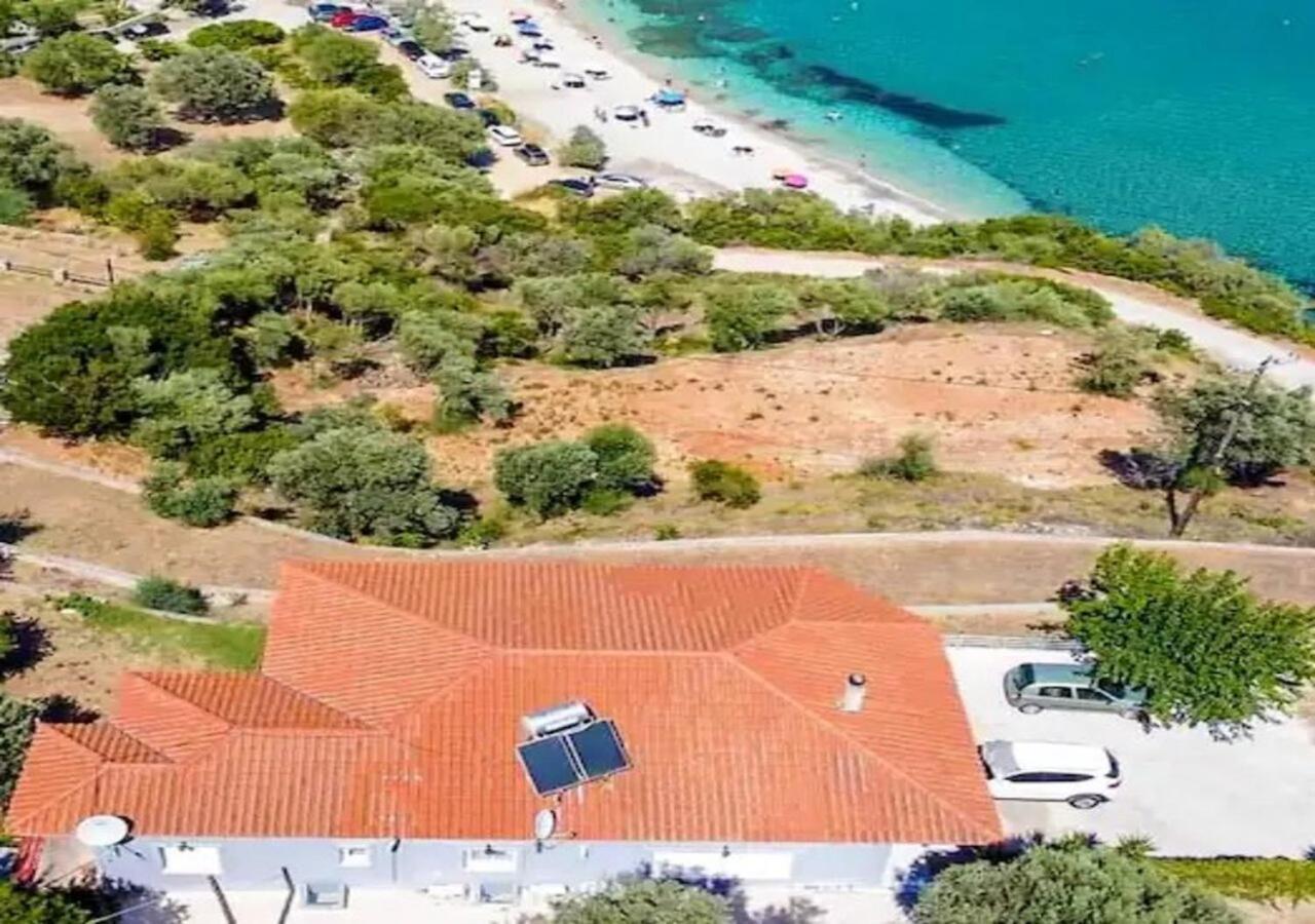 Aegean Beachfront Petriai Exterior photo