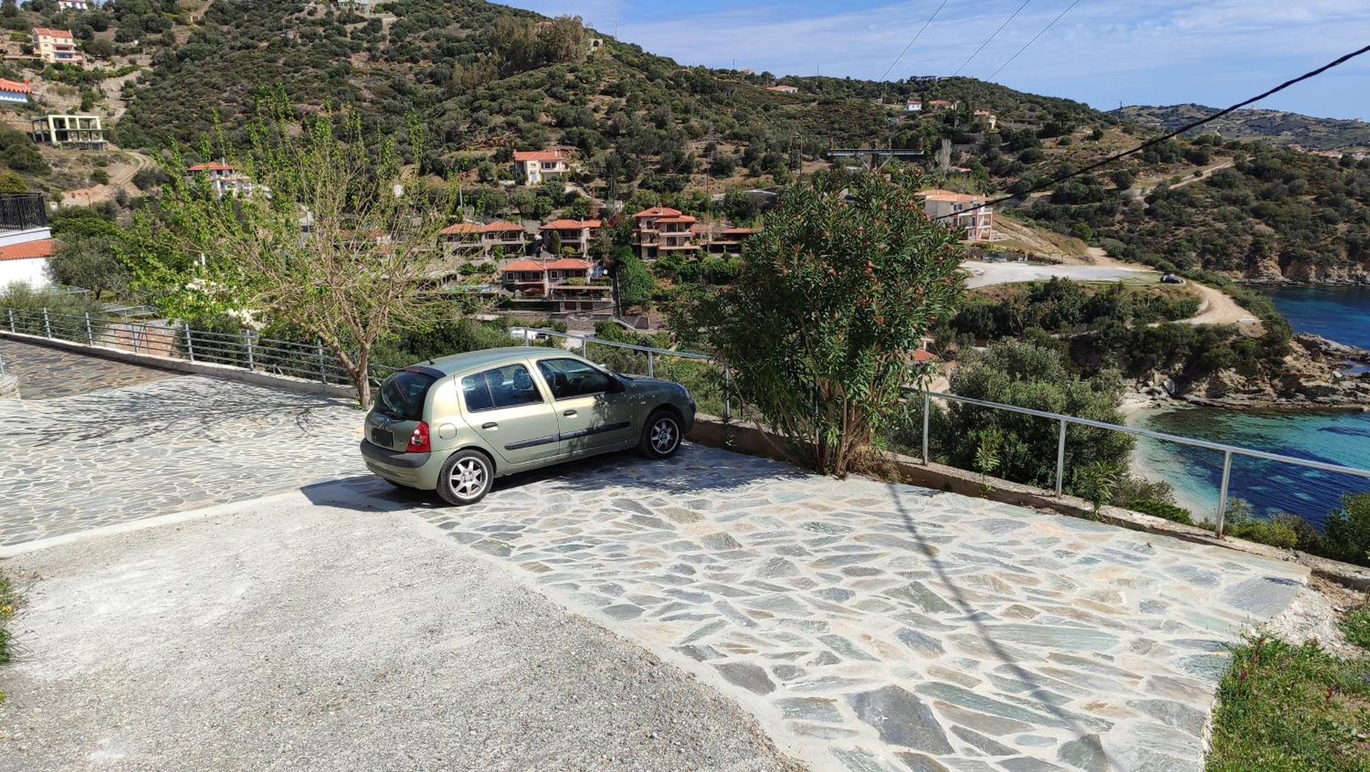 Aegean Beachfront Petriai Exterior photo