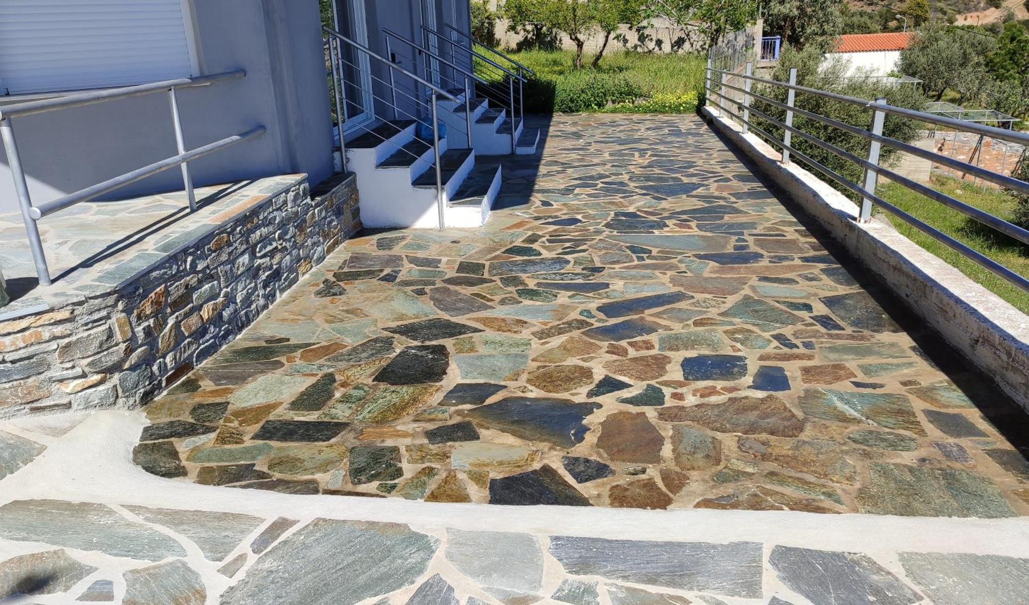 Aegean Beachfront Petriai Exterior photo