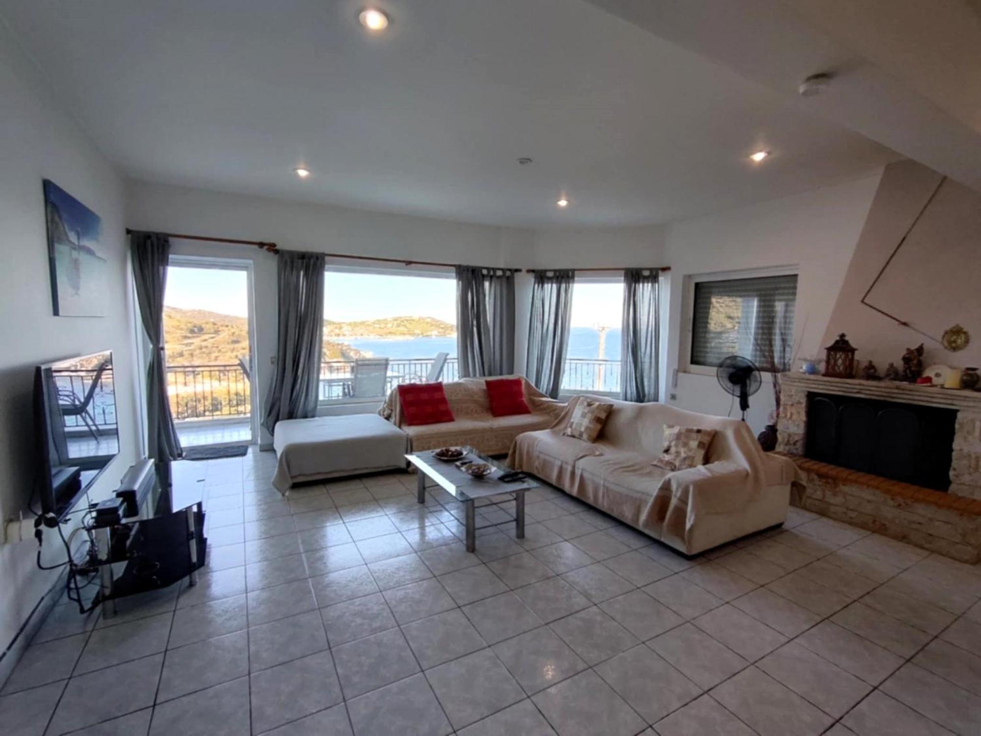 Aegean Beachfront Petriai Exterior photo